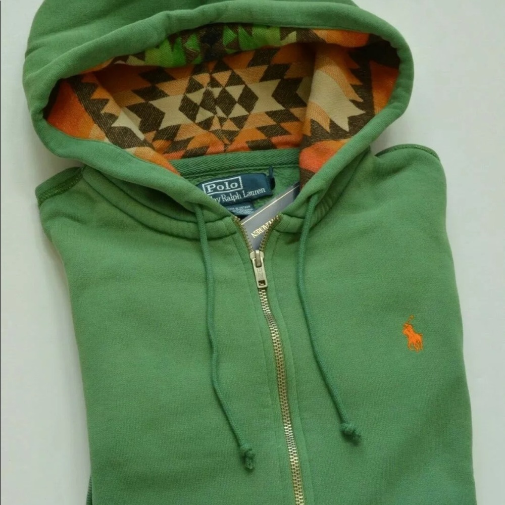 Mens polo hoody